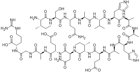 Ovalbumin (323-339) (chicken, japanese quail) Structure